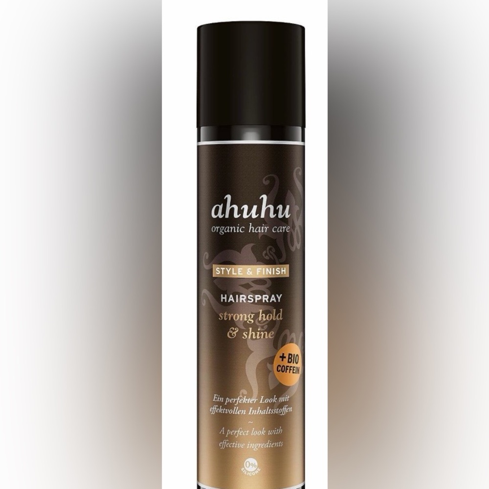 New - Ahuhu Strong Hold & Shine Hairspray